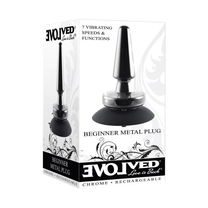 Plug Anal Evolved Negro (8,9 cm) 1 Plug Anal Evolved Negro (8,9 cm) 1