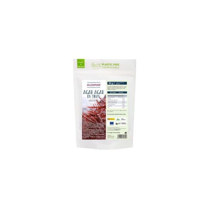 Alga Agar Agar En Tiras 50Gr. Alga Agar Agar En Tiras 50Gr.