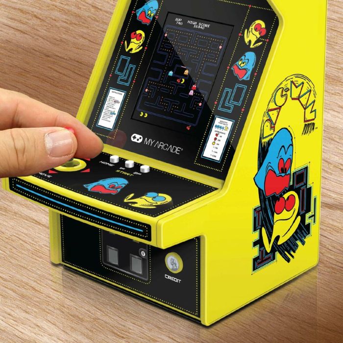 My Arcade JUS1697211459880 Micro Player PRO Consola Retrogaming Pac-Man con Pantalla de Alta Resolución de 7 cm 5 My Arcade JUS1697211459880 Micro Player PRO Consola Retrogaming Pac-Man con Pantalla de Alta Resolución de 7 cm 5