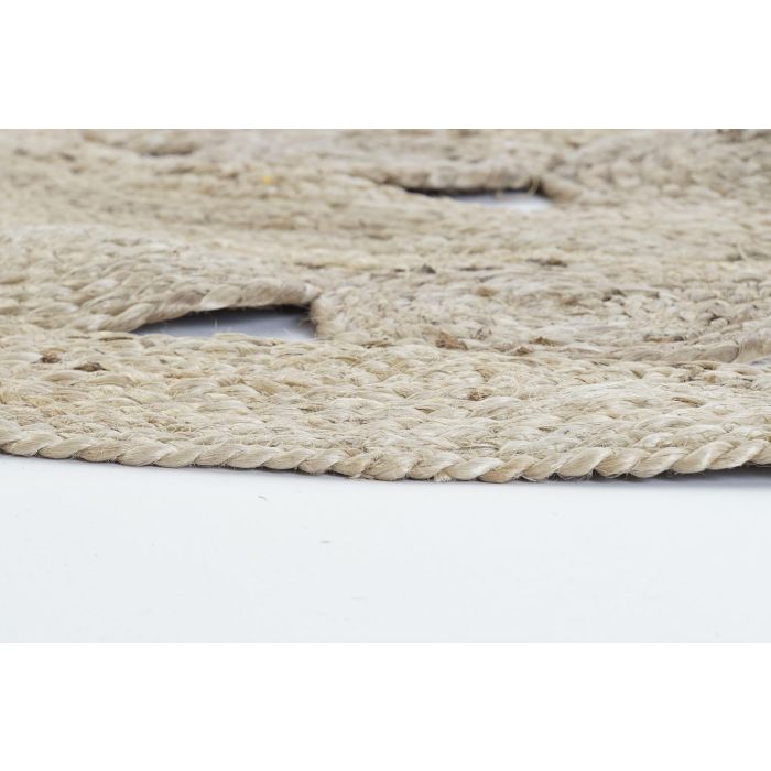 Alfombra Tropical DKD Home Decor Marron Claro 160 x 0.5 x 160 cm 3 Alfombra Tropical DKD Home Decor Marron Claro 160 x 0.5 x 160 cm 3