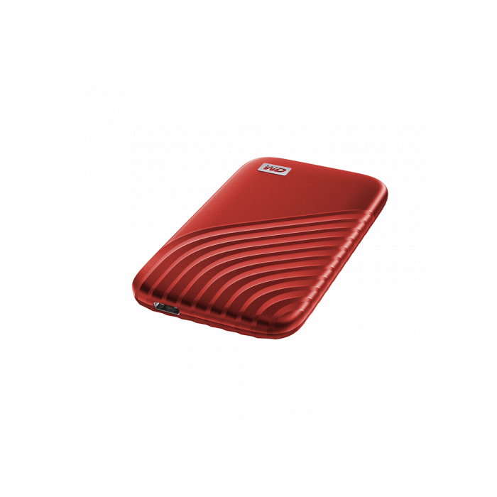 SANDISK MY PASSPORT TM SSD 2TB RED, 1050MB/S READ, 1000MB/S WRITE, PC &amp; MAC COMPATIABLE 3