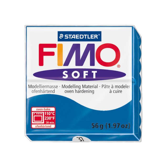 Pasta Staedtler Fimo Soft 57 gr Color Azul 1