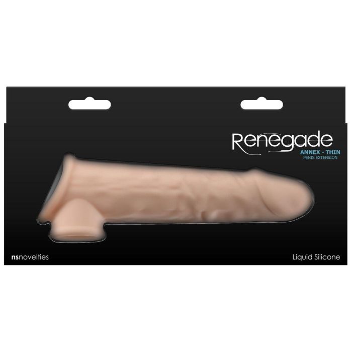 Funda para pene NS Novelties Renegade Carne 19,4 x 3,8 x 6 cm Ø 3,8 cm 2