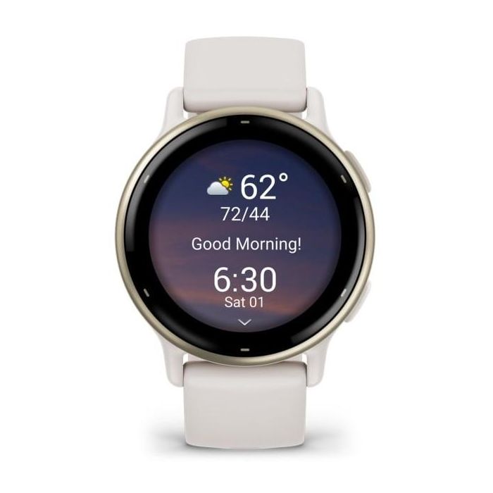 Garmin vivoactive 5 ivory Reloj Inteligente Unisex con Pantalla AMOLED y GPS Integrado 3