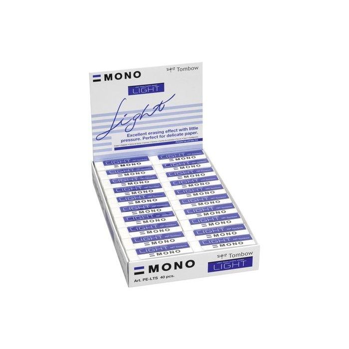 Goma De Borrar Tombow Light 13G Caja De 40