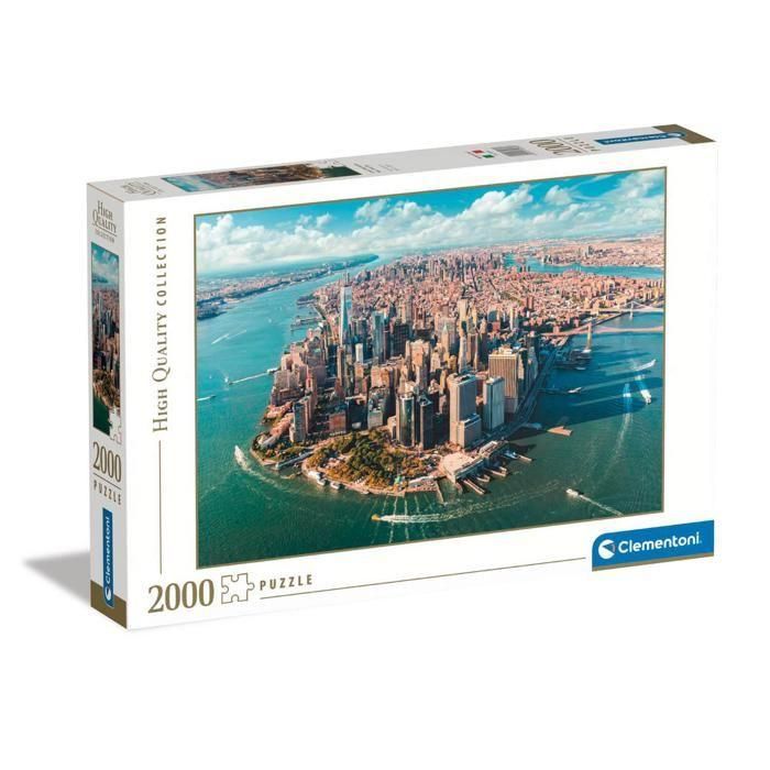Clementoni CLE1706937948037 Puzzle 2000 piezas Bajo Manhattan 1 Clementoni CLE1706937948037 Puzzle 2000 piezas Bajo Manhattan 1