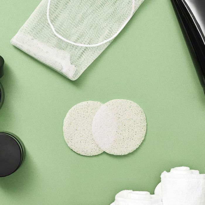 Cosmetic Club Juego de 2 Discos Desmaquillantes Reutilizables y Lavables Konjac para Todo Tipo de Piel 1 Cosmetic Club Juego de 2 Discos Desmaquillantes Reutilizables y Lavables Konjac para Todo Tipo de Piel 1