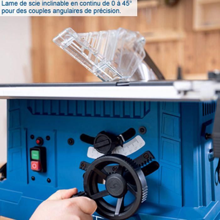 Scheppach SCH1727309888525 Sierra circular de mesa HS254 - Ø254mm 3