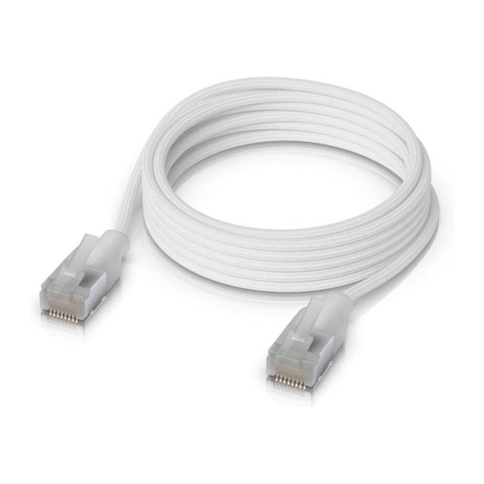 Ubiquiti Cable de Red Cat 6A RJ45/RJ45 10 GbE PoE++ Trenzado Blanco Translúcido 2 m 1 Ubiquiti Cable de Red Cat 6A RJ45/RJ45 10 GbE PoE++ Trenzado Blanco Translúcido 2 m 1
