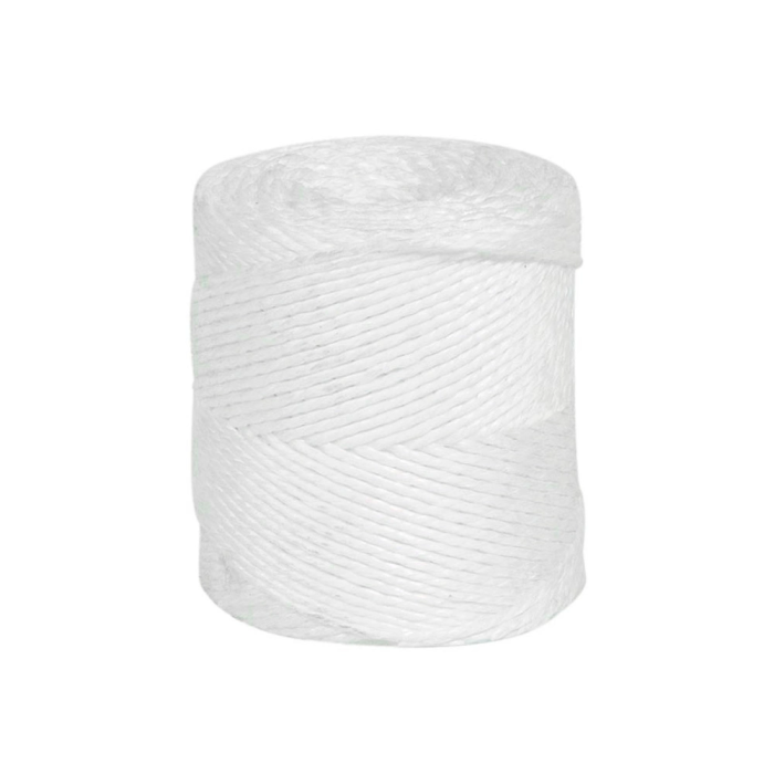 Liderpapel Cuerda Rafia Blanca Rollo 600 Metros Polipropileno Resistente 700g 1