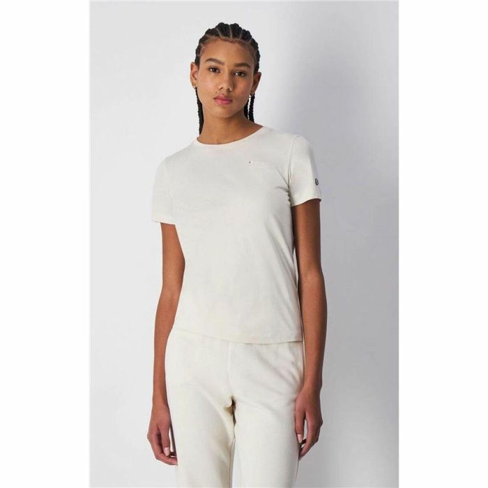 Camiseta de Manga Corta Mujer Champion Crewneck S 3