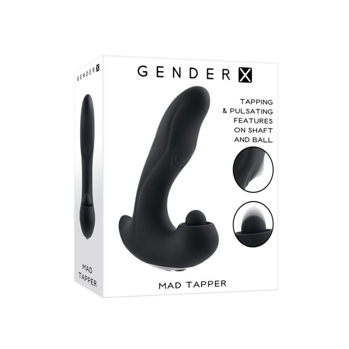 Vibrador Punto G Gender X Mad Tapper Negro 1