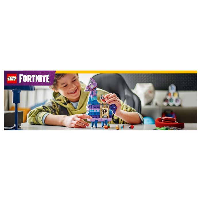 Lego Fortnite 77071 Llama de Suministros Minifigura Inspirada en el Videojuego para Adolescentes