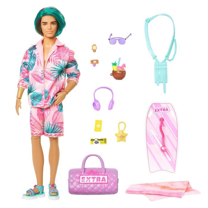 Muñec0 Barbie Extra Fly Playa Hnp86 Mattel 2