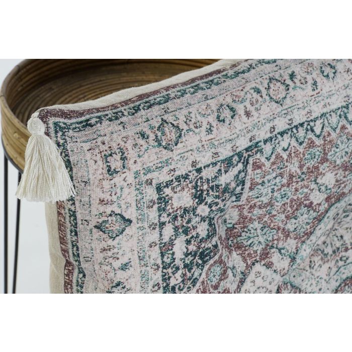 DKD Home Decor Sillón Verde de Algodón Colección Lahaul Acabado Desgastado 4 Piezas 155x76x65 cm Altura Asiento 13 cm 22 kg 2