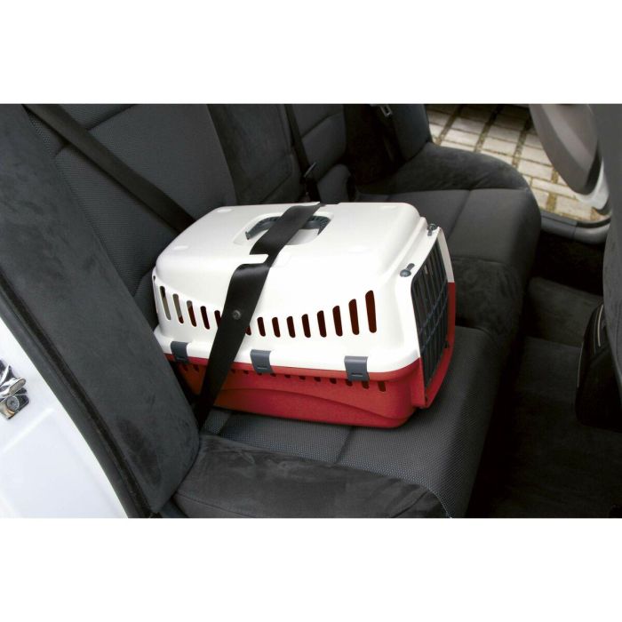 Caja de transporte Expedion - crema/burdeos 48x32x32cm 2