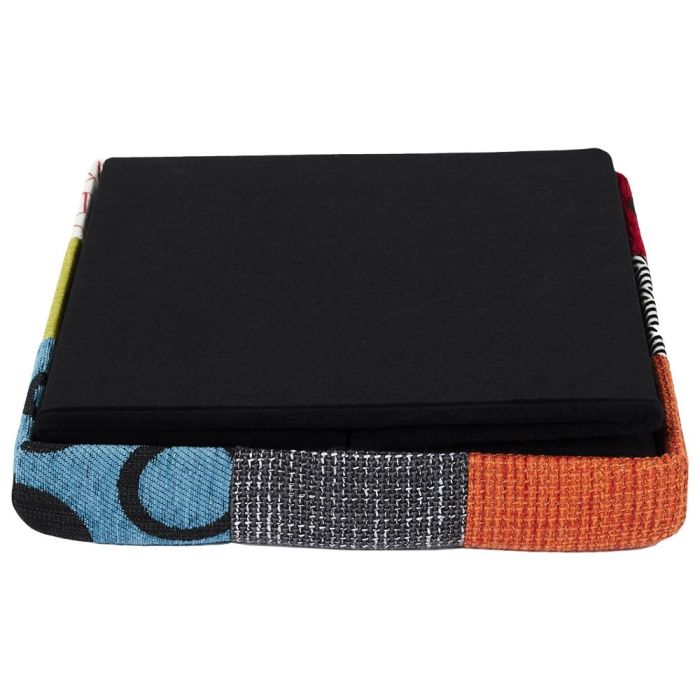 Home Deco Factory Caja-Puf Plegable Patchwork Colección Essentiel 38x38x38 cm Almacenamiento Banco Resistente 4 Home Deco Factory Caja-Puf Plegable Patchwork Colección Essentiel 38x38x38 cm Almacenamiento Banco Resistente 4