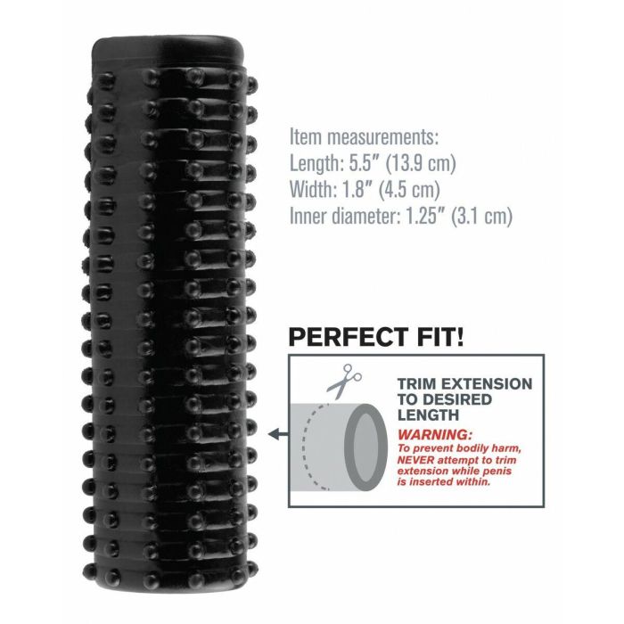 Funda para pene Pipedream Fantasy X-Tensions Negro 2