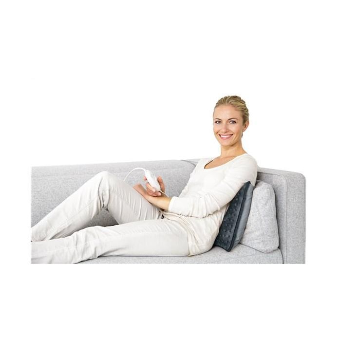 Beurer HK-48 Cojín Electrónico Tacto Suave Gris Marengo para Sofá 4