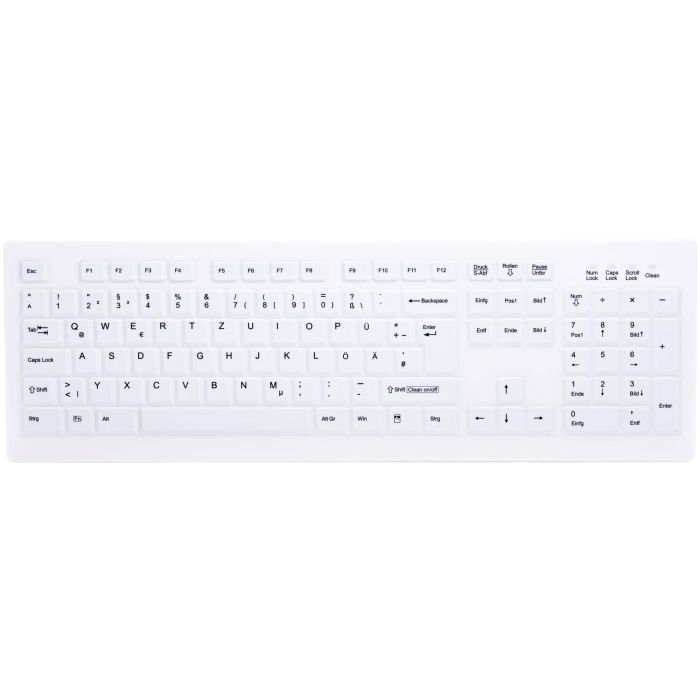 Cherry Active Key AK-C8100 RF Wireless QWERTZ Deutsch Weiß