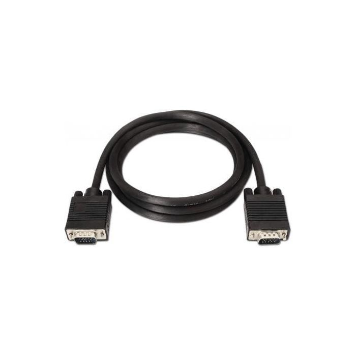 Aisens Cable SVGA HDB15-M a HDB15-M Negro 1.8M, Doble Apantallado, Resolución 2048x1536 1 Aisens Cable SVGA HDB15-M a HDB15-M Negro 1.8M, Doble Apantallado, Resolución 2048x1536 1