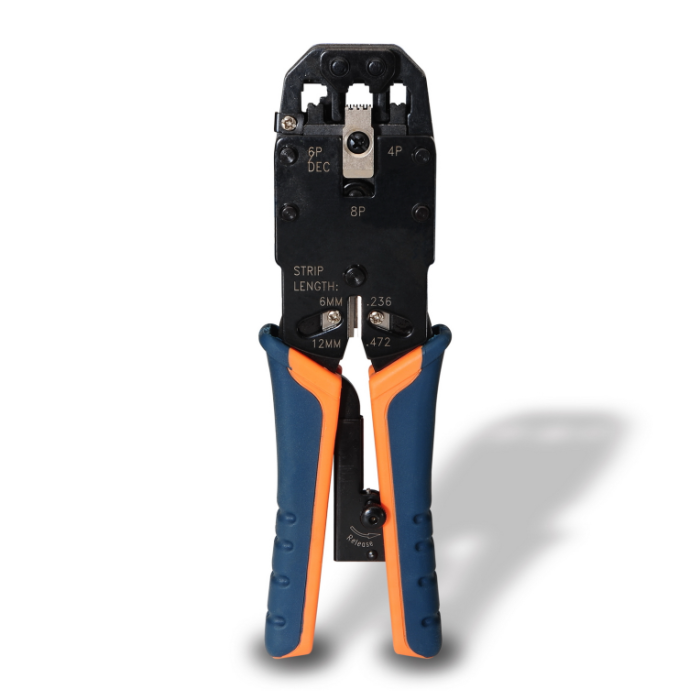 AISENS A142-0311 crimpadora Herramienta para prensar Negro, Azul, Naranja AISENS A142-0311 crimpadora Herramienta para prensar Negro, Azul, Naranja