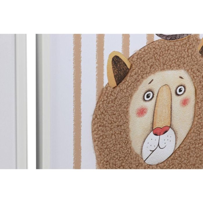 Lienzo Home ESPRIT Poliestireno Lienzo 40 x 1,8 x 50 cm 2