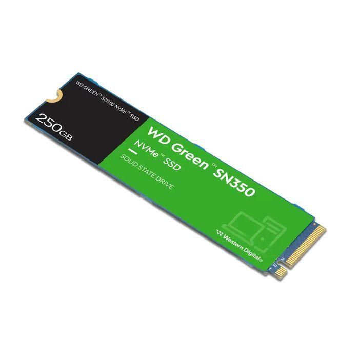 Western Digital SN350 NVMe SSD 250GB, M.2 2280, PCIe Gen3 x4, v1.3 - Hasta 4 veces más rápido que SATA 2 Western Digital SN350 NVMe SSD 250GB, M.2 2280, PCIe Gen3 x4, v1.3 - Hasta 4 veces más rápido que SATA 2