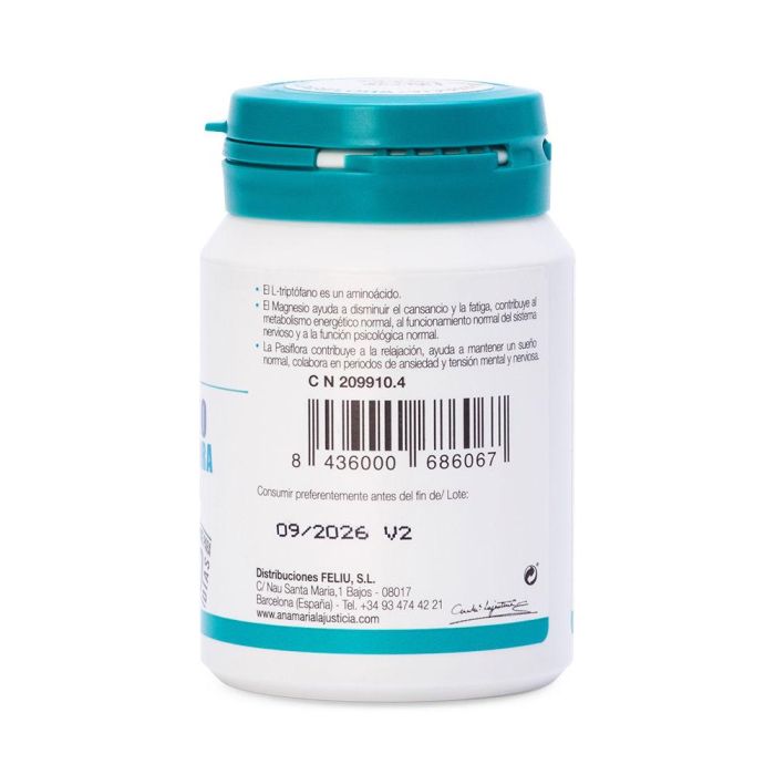 Triptofano Con Gaba + Pasiflora Y Magnesio 2