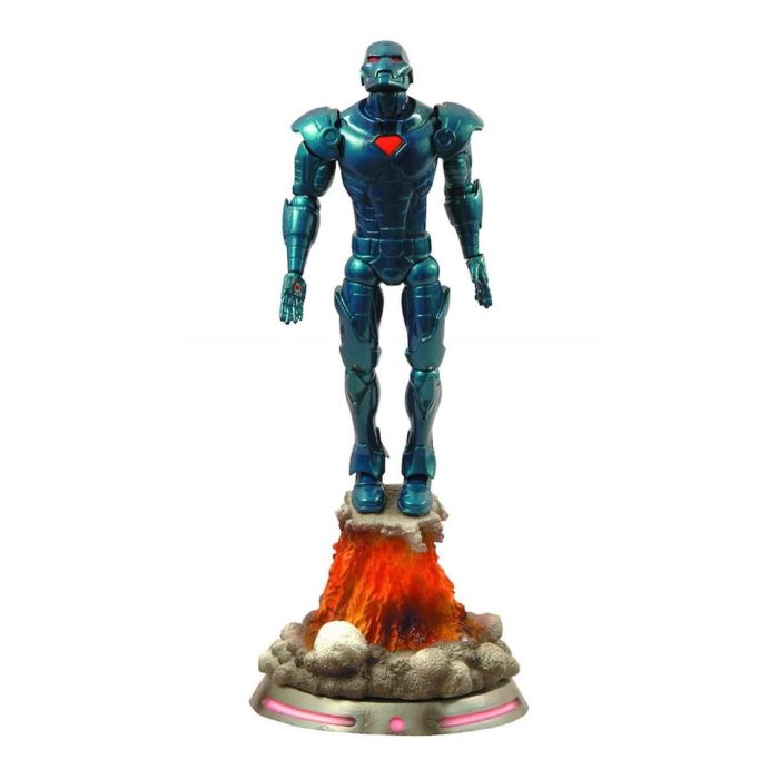 DIAMOND SELECT Iron Man Marvel Select Figura Articulada PVC 18cm 0 DIAMOND SELECT Iron Man Marvel Select Figura Articulada PVC 18cm 0