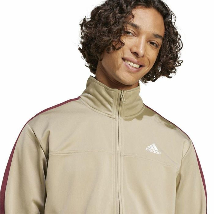 Chándal Adidas Spw Small Logo Tricot Colorblock Beige Hombre 1