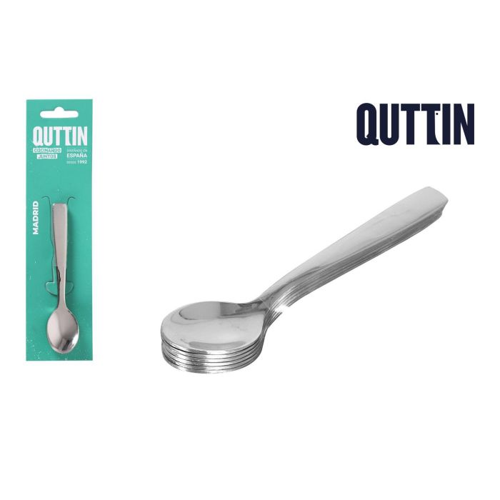Set de 6 Cucharas Café Madrid 1.5 mm - Inde (12 Cajas) Set de 6 Cucharas Café Madrid 1.5 mm - Inde (12 Cajas)