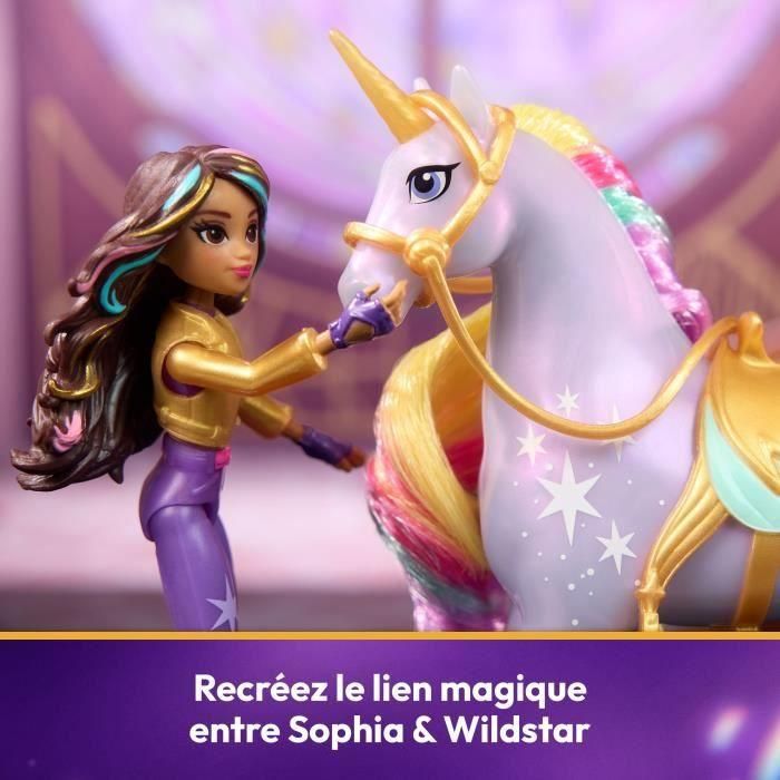 Spin Master 6066838 Sophia y Wildstar Academia Unicornio - Figura Articulada con Unicornio y Set de Juego Serie TV +4 años 4