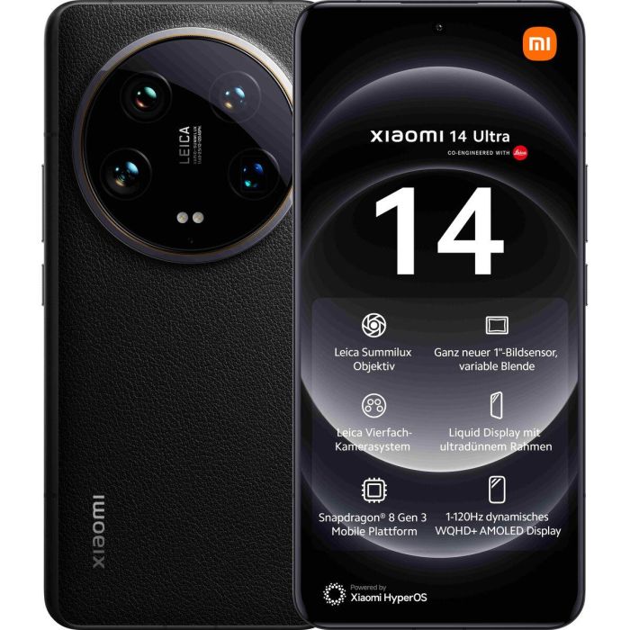 Smartphone Xiaomi 14 Ultra 6,73" 16 GB 512 GB Negro Smartphone Xiaomi 14 Ultra 6,73" 16 GB 512 GB Negro
