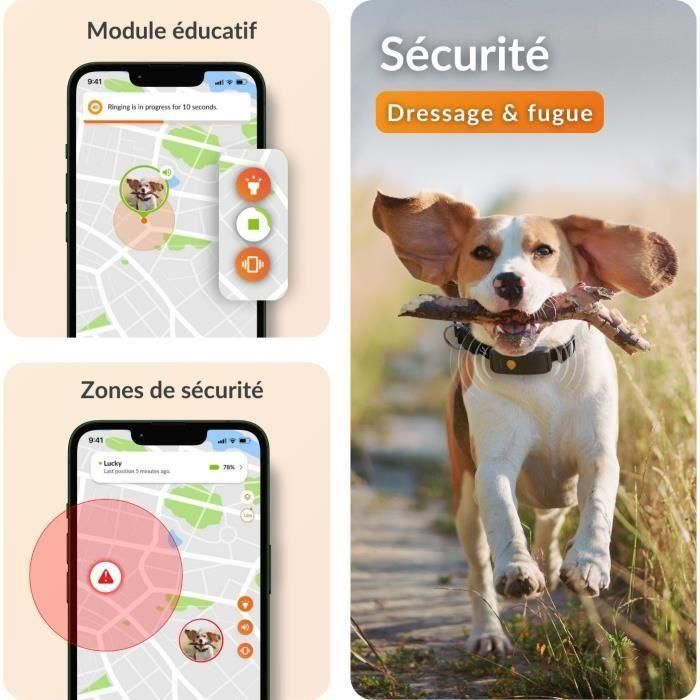 Weenect WEE3770000300796 Collar GPS para perros Dog XT Antena XL Resistente al agua compatible Julius-K9 Negro - Requiere suscripción 4 Weenect WEE3770000300796 Collar GPS para perros Dog XT Antena XL Resistente al agua compatible Julius-K9 Negro - Requiere suscripción 4