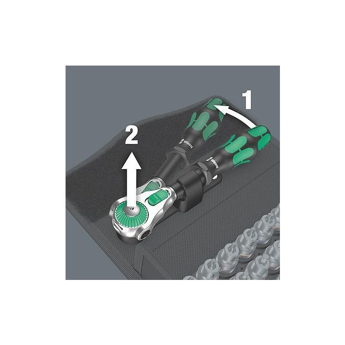 Wera 8100 SB All-In Zyklop Speed 3/8 3