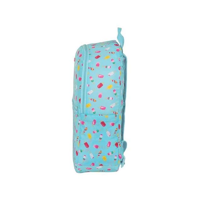 Mochila Escolar Safta Turquesa 2