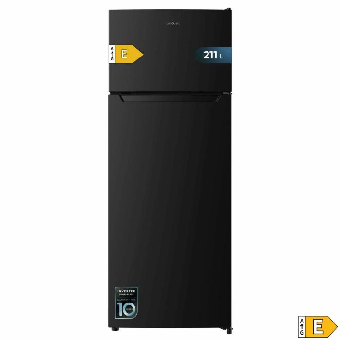 Frigorífico combinado Cecotec Bolero CoolMarket 2D 211 Negro 211 l 143 CM 8