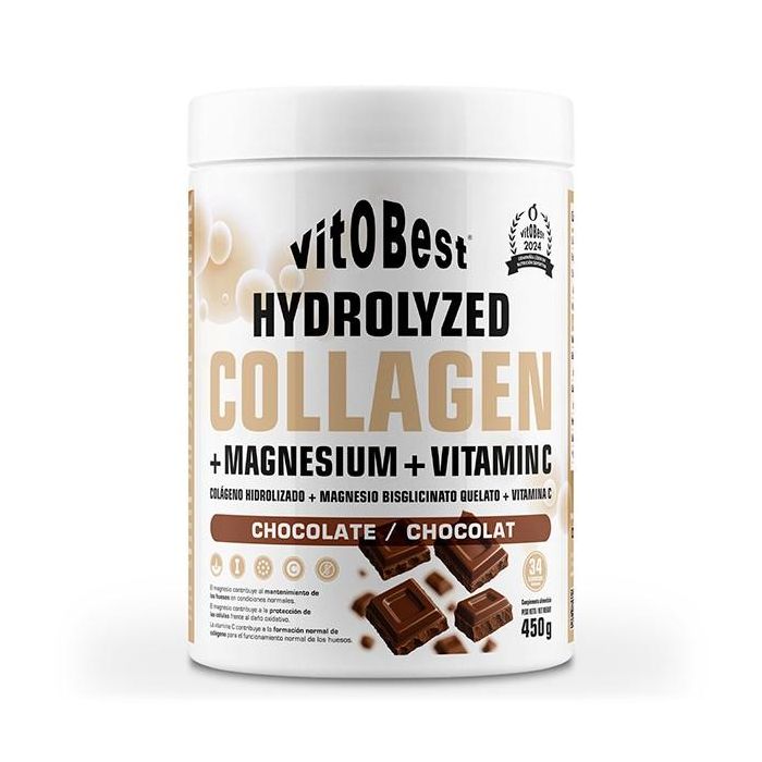 Hydrolyzed Collagen+Magnesium+Vitamin C Chocolate