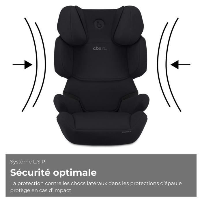 CYBEX CYB4063846375240 Silla de coche Solution X i-Fix De 3 a 12 años Pure Black 2