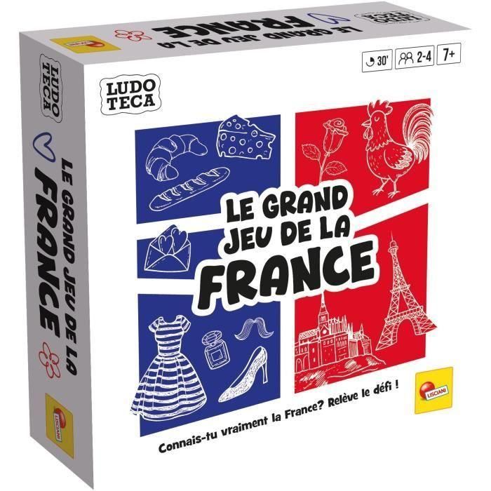 Liscianigiochi El Gran Juego de Francia LIS8008324112586 Juego de Mesa A Partir de 6 Años