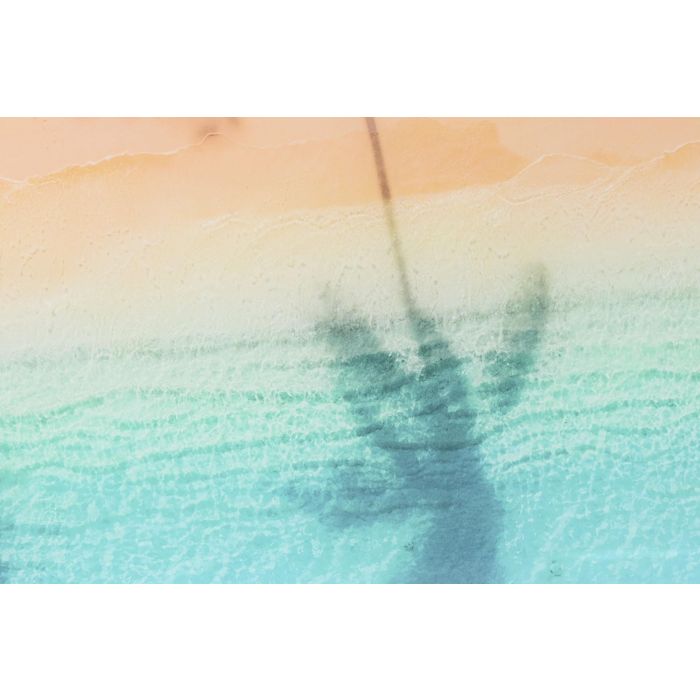 DKD Home Decor Glass art 2c25 Cuadro Item Home Azul Beige 150 x 100 x 0.4 cm 2