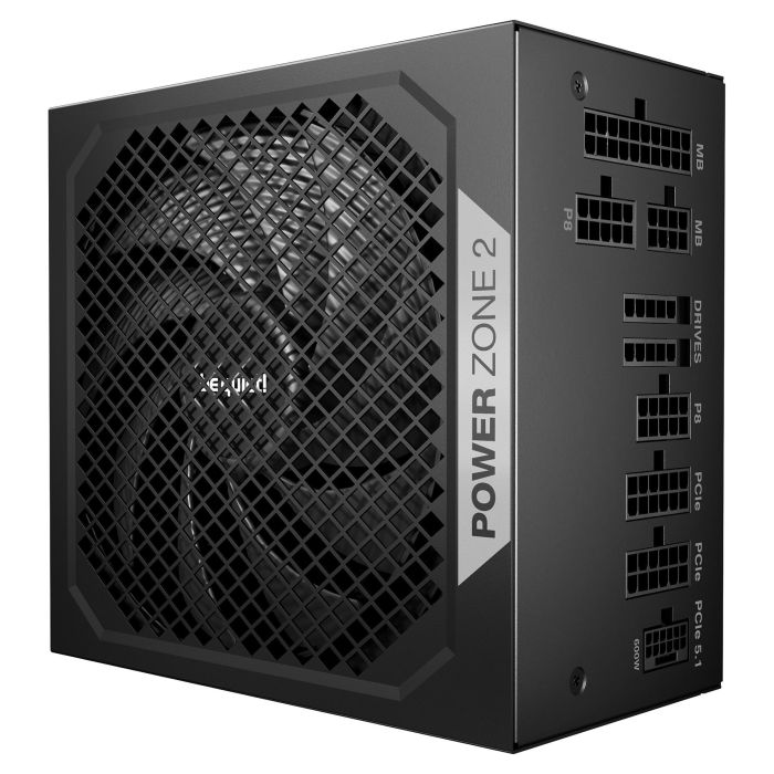 Be Quiet! Power Zone 2 850W 80 PLUS Platinum ATX 3.1 Fuente de Alimentación para PC Modular Be Quiet! Power Zone 2 850W 80 PLUS Platinum ATX 3.1 Fuente de Alimentación para PC Modular