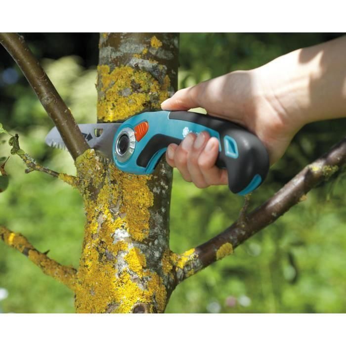 Gardena Sierra de jardín plegable 135p 08742-20, longitud cuchilla 135mm, mango ergonómico, azul/negro/naranja 4 Gardena Sierra de jardín plegable 135p 08742-20, longitud cuchilla 135mm, mango ergonómico, azul/negro/naranja 4