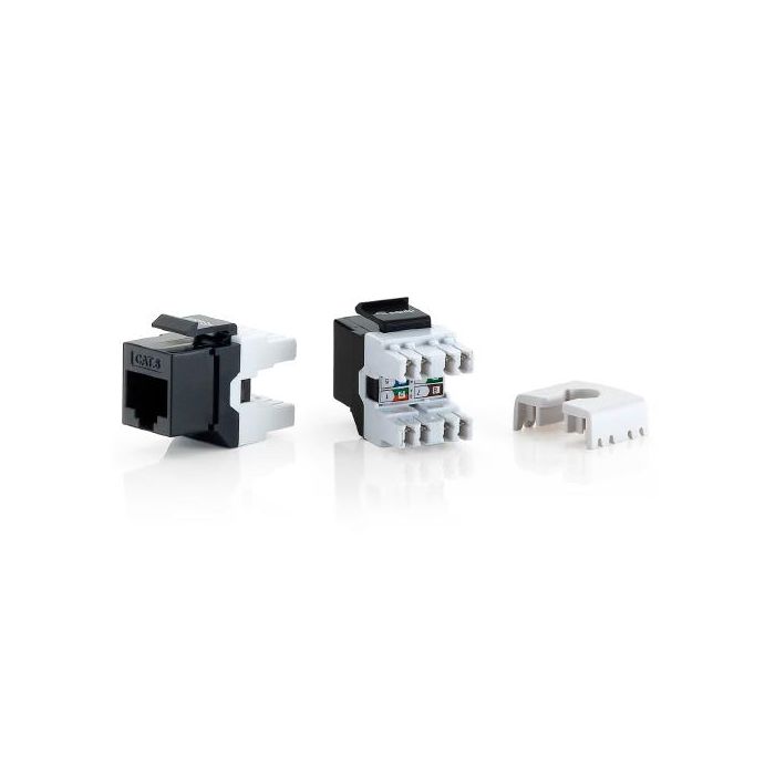 Equip Conector Hembra LSA con Contacto Flash de Oro, Kit 8 Unidades, para Paneles de Conexión, Normas ANSI/TIA/EIA 568 T568A/T568B Equip Conector Hembra LSA con Contacto Flash de Oro, Kit 8 Unidades, para Paneles de Conexión, Normas ANSI/TIA/EIA 568 T568A/T568B