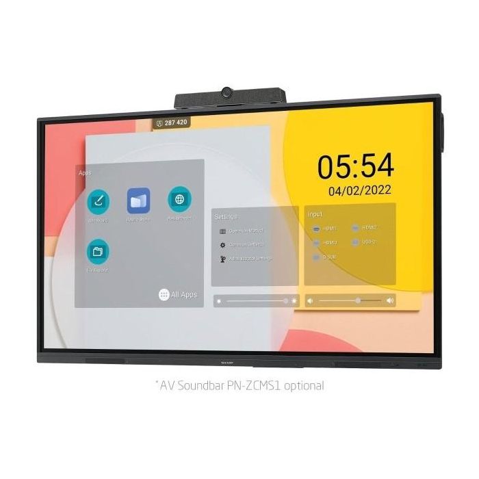 SHARP NEC PNL752B Pantalla LED 75 Pulgadas 4K Ultra HD IPS Táctil 3