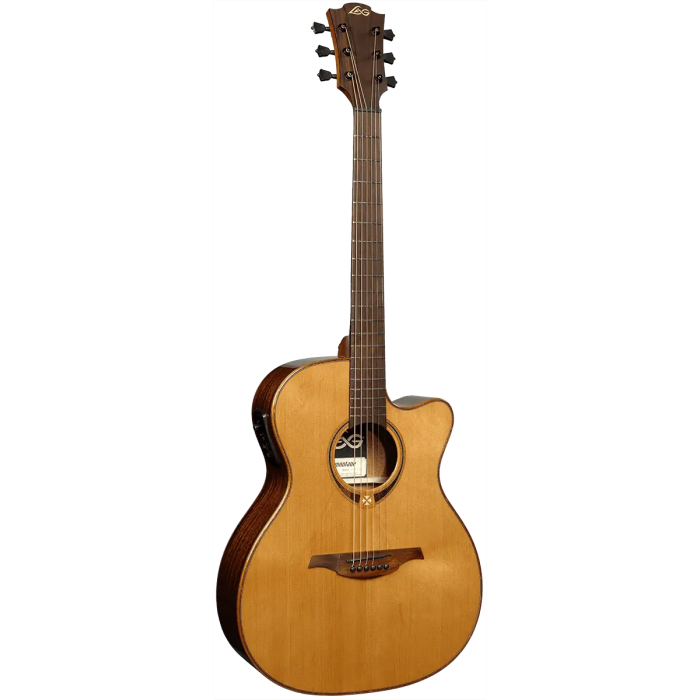 LAG Guitarra Acústica Auditorium Slim Cutaway 118 A/E - Natural 1