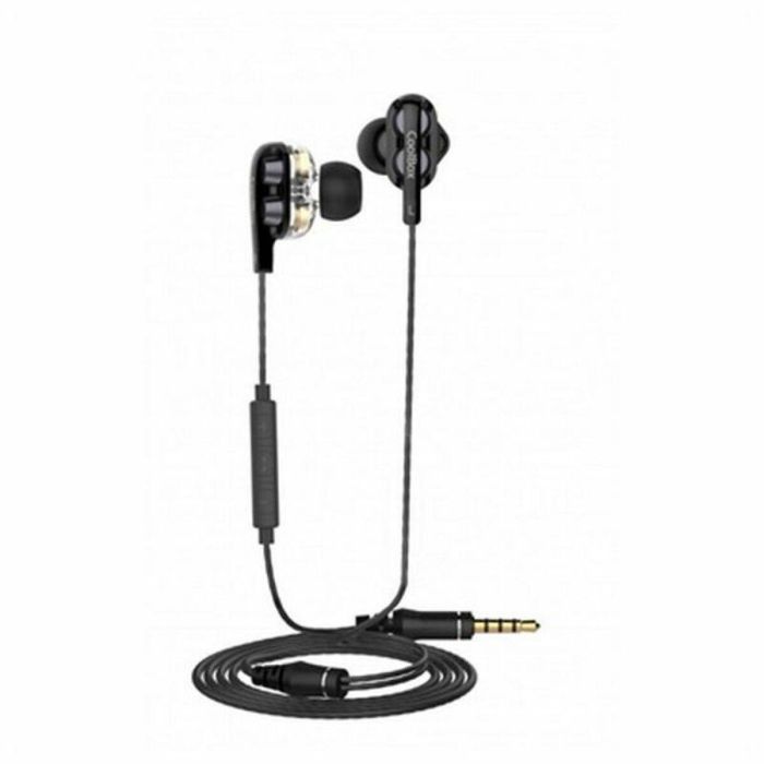 Auriculares con Micrófono CoolBox COO-AUR-S04DD Negro 3 Auriculares con Micrófono CoolBox COO-AUR-S04DD Negro 3