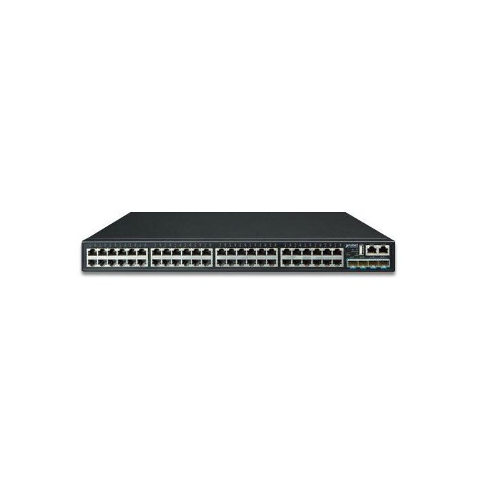 Planet Switch 48 puertos Gigabit 10/100/1000T + 4 SFP+ 10G apilable gestionable L3 1 Planet Switch 48 puertos Gigabit 10/100/1000T + 4 SFP+ 10G apilable gestionable L3 1
