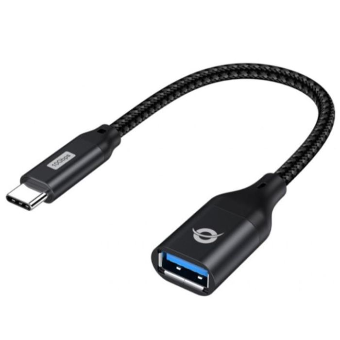 Conceptronic Adaptador USB-C 3.2 Gen2 10 Gbps Macho a USB-A OTG Hembra Pack 2 Uds